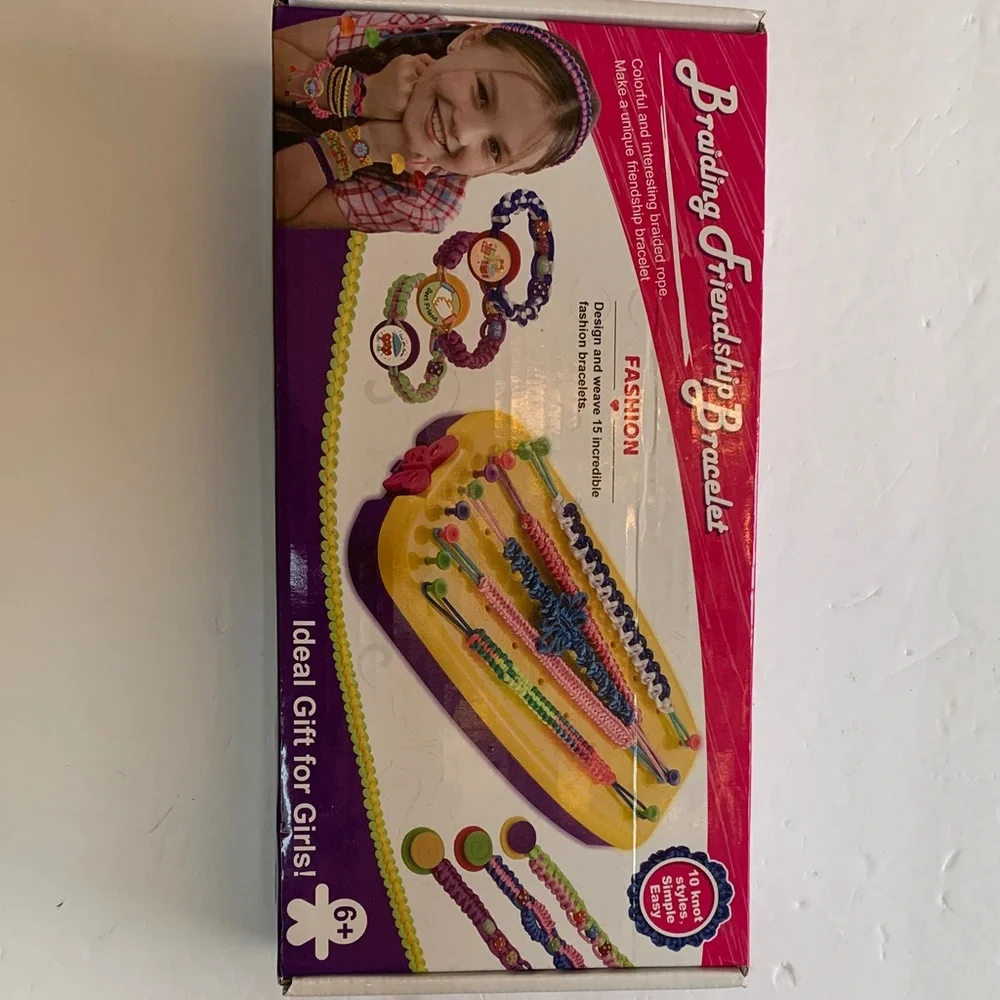 Braiding Friendship Bracelets DIY Jewelry Making Kit - Multicolor. Brand new.